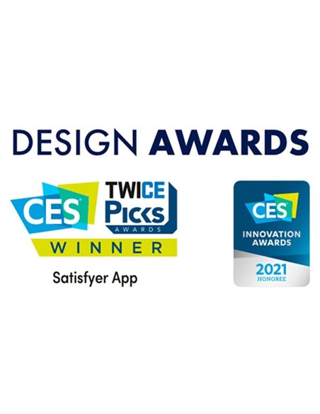 SATISFYER HOT LOVER VIBRADOR  ROSA-BEIGE