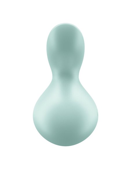 SATISFYER VIVA LA VULVA 3 VIBRADOR LAY-ON - VERDE