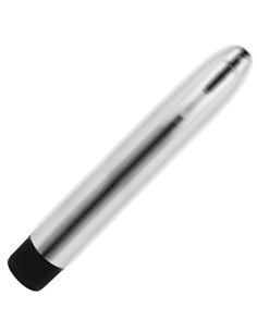 OHMAMA VIBRADOR CLASICO SILVER 17.5 CM 2