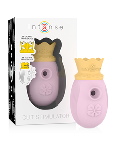 INTENSE ESTIMULADOR CLITORIS 10 MODOS DE SUCCIÓN Y LICKING - ROSA 2