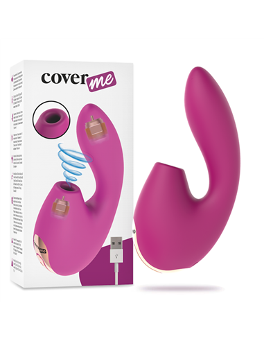 COVERME CLITORAL SUCCION & VIBRADOR POTENTE G-SPOT RUSH