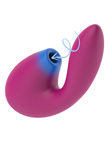 COVERME CLITORAL SUCCION & VIBRADOR POTENTE G-SPOT RUSH