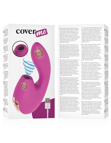 COVERME CLITORAL SUCCION & VIBRADOR POTENTE G-SPOT RUSH