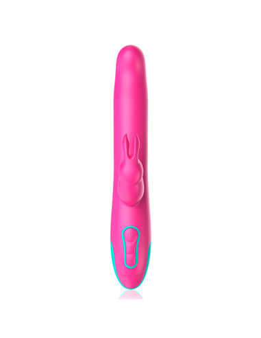 HAPPY LOKY PLUTO RABBIT VIBRATOR & ROTATOR COMPATIBLE CON WATCHME WIRELESS TECHNOLOGY
