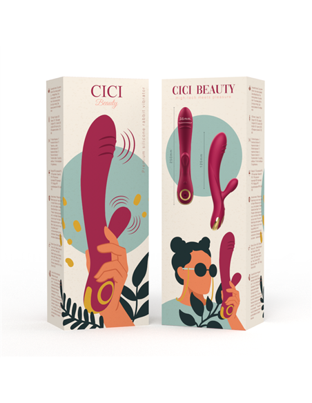 CICI BEAUTY PREMIUM SILICONE RABBIT VIBRATOR