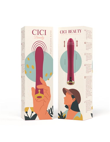 CICI BEAUTY PREMIUM SILICONE PUSH BULLET