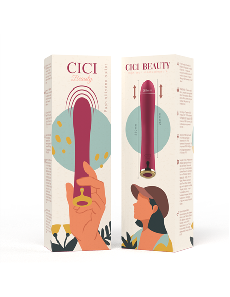 CICI BEAUTY PREMIUM SILICONE PUSH BULLET