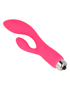 OHMAMA VIBRADOR CON RABBIT 12.5 CM - ROSA 2