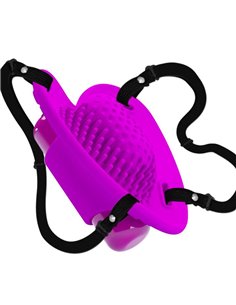 PRETTY LOVE - MASAJEADOR DE CLITORIS HEARTBEAT 10 MODOS DE VIBRACION MORADO 2