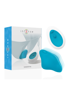INTENSE - SAMANTHA PANTIE CONTROL REMOTO AZUL 2