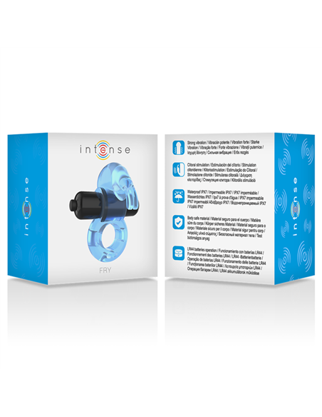 INTENSE - FRY ANILLO VIBRADOR AZUL