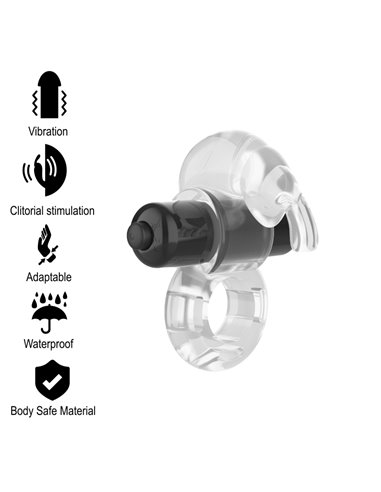 INTENSE - FRY ANILLO VIBRADOR TRANSPARENTE