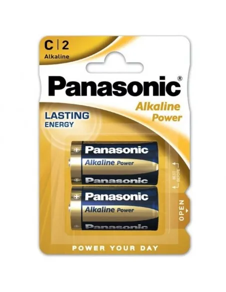 Panasonic Bronze Pila Alkalina C Lr14 Blister*2