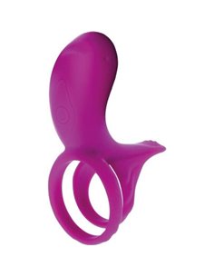 XOCOON - ANILLO VIBRADOR PARA PAREJAS FUCSIA