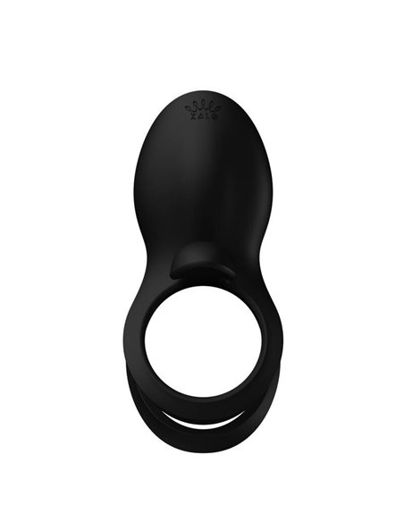 ZALO - BAYEK ANILLO VIBRADOR CONTROL REMOTO PAREJAS NEGRO