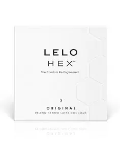 Lelo Hex Preservativo Caja 3 Uds