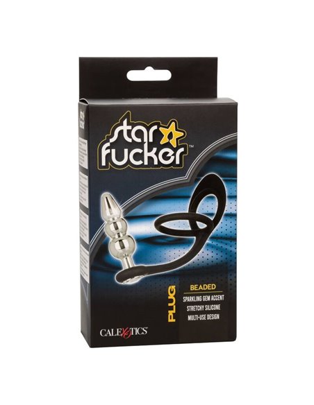 CALIFORNIA EXOTICS STAR FUCKER BEADED PLUG
