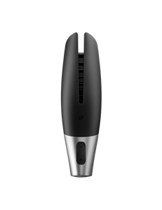 SATISFYER POWER MASTURBATOR - NEGRO Y PLATA 2