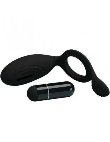 Pretty Love Anillo Vibrador Con Estimulador Ethel