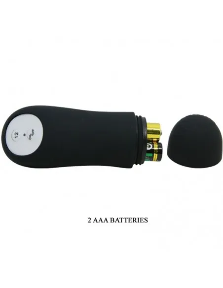 Pretty Love Plug Anal Silicona Estimulacion Extra Y 12 Modos Vibracion - Negro