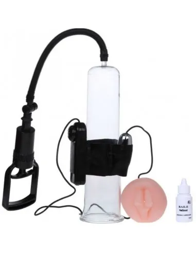Bomba De Ereccion Con Tirador De Dedo Y Vibración