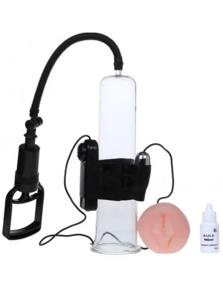Bomba De Ereccion Con Tirador De Dedo Y Vibración