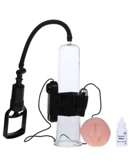 Bomba De Ereccion Con Tirador De Dedo Y Vibración