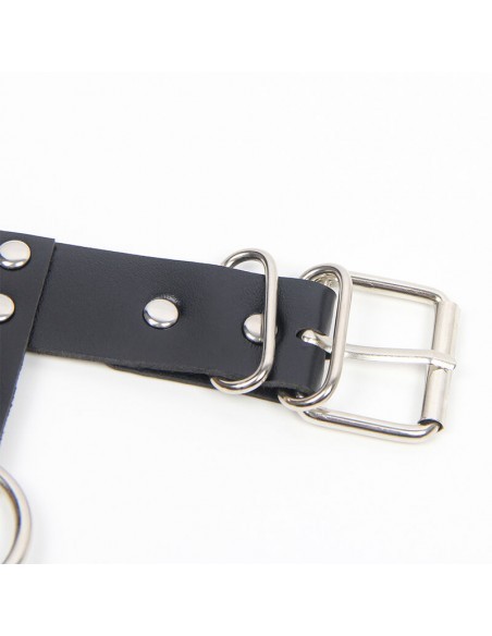 SUBBLIME - ARNÉS SUJETADOR Y COLLAR CON CADENAS TALLA ÚNICA