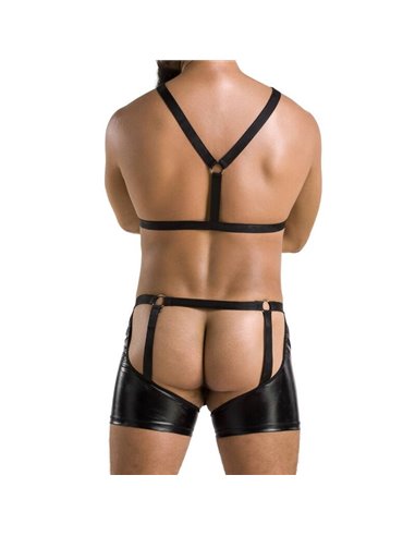 PASSION - 047 SET ARON NEGRO L/XL