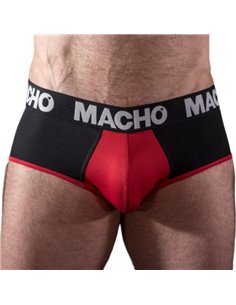 MACHO - MS26N SLIP NEGRO/ROJO L