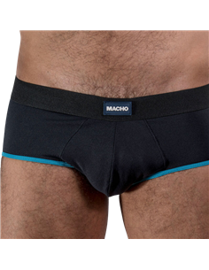 MACHO - MS24B CALZONCILLO BRIEF DARK AZUL L