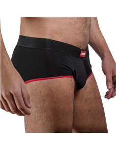 MACHO - MS24R CALZONCILLO BRIEF DARK ROJO S 2