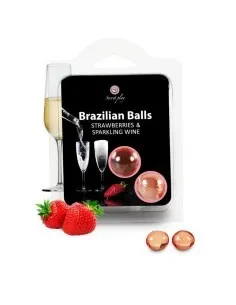 Set 2 Brazilian Balls Fresas Con Cava 2
