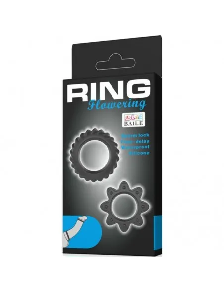 Kit 2 Anillos Silicona Ring Flowering