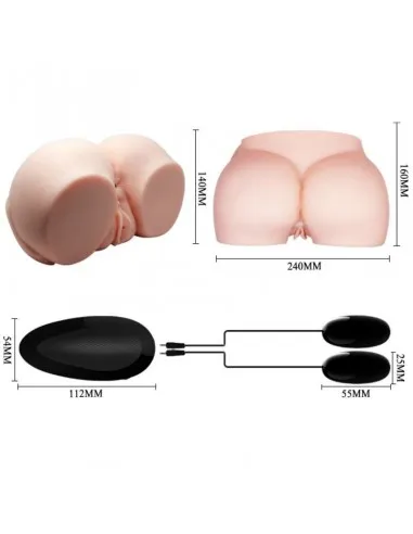 Crazy Bull - Vagina Y Ano Realisticos Con Vibracion