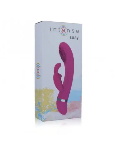 Intense Susy Vibrador Oscilante Silicon Rabbit Rosa