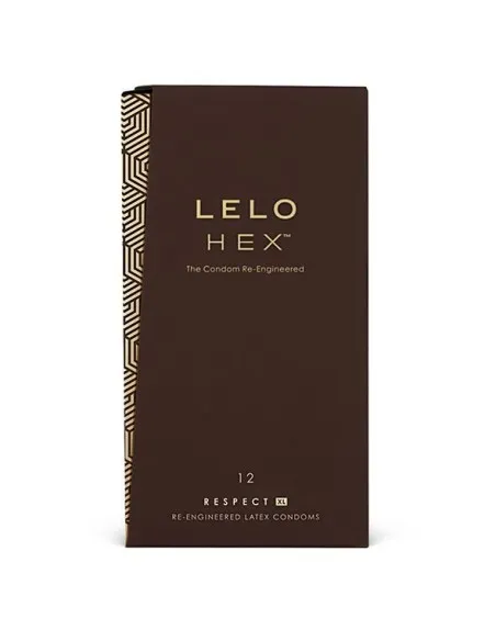 Lelo Hex Condoms Respect Xl 12 Pack