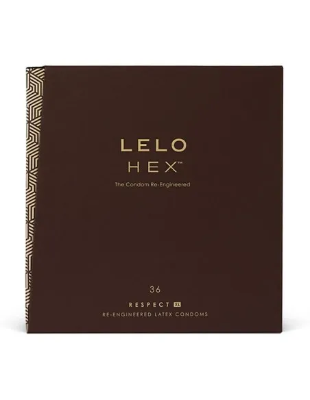 Lelo Hex Condoms Respect Xl 36 Pack