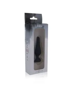 Intense Anal Plug Pipo M Silicone Negro 11.5Cm