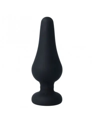 Intense Anal Plug Pipo L Silicone Negro 13.5 Cm